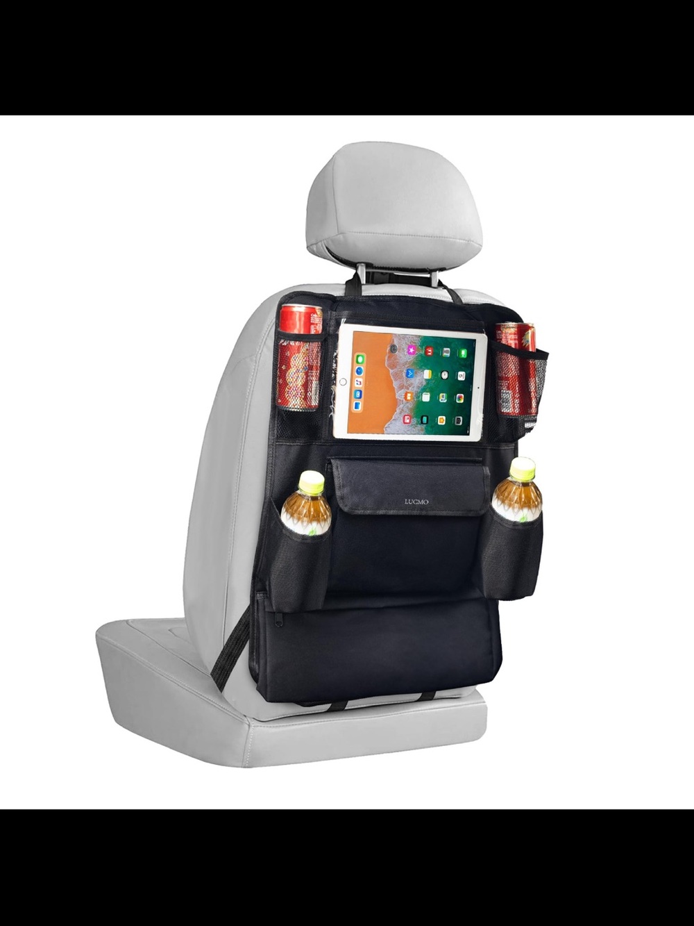 Car Seat Back Organizer - Black